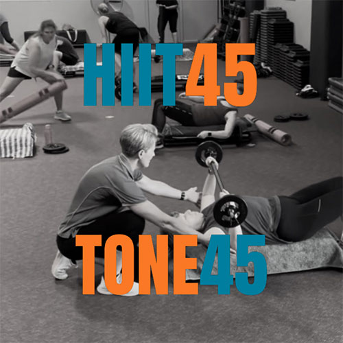 HIIT45 and Tone45